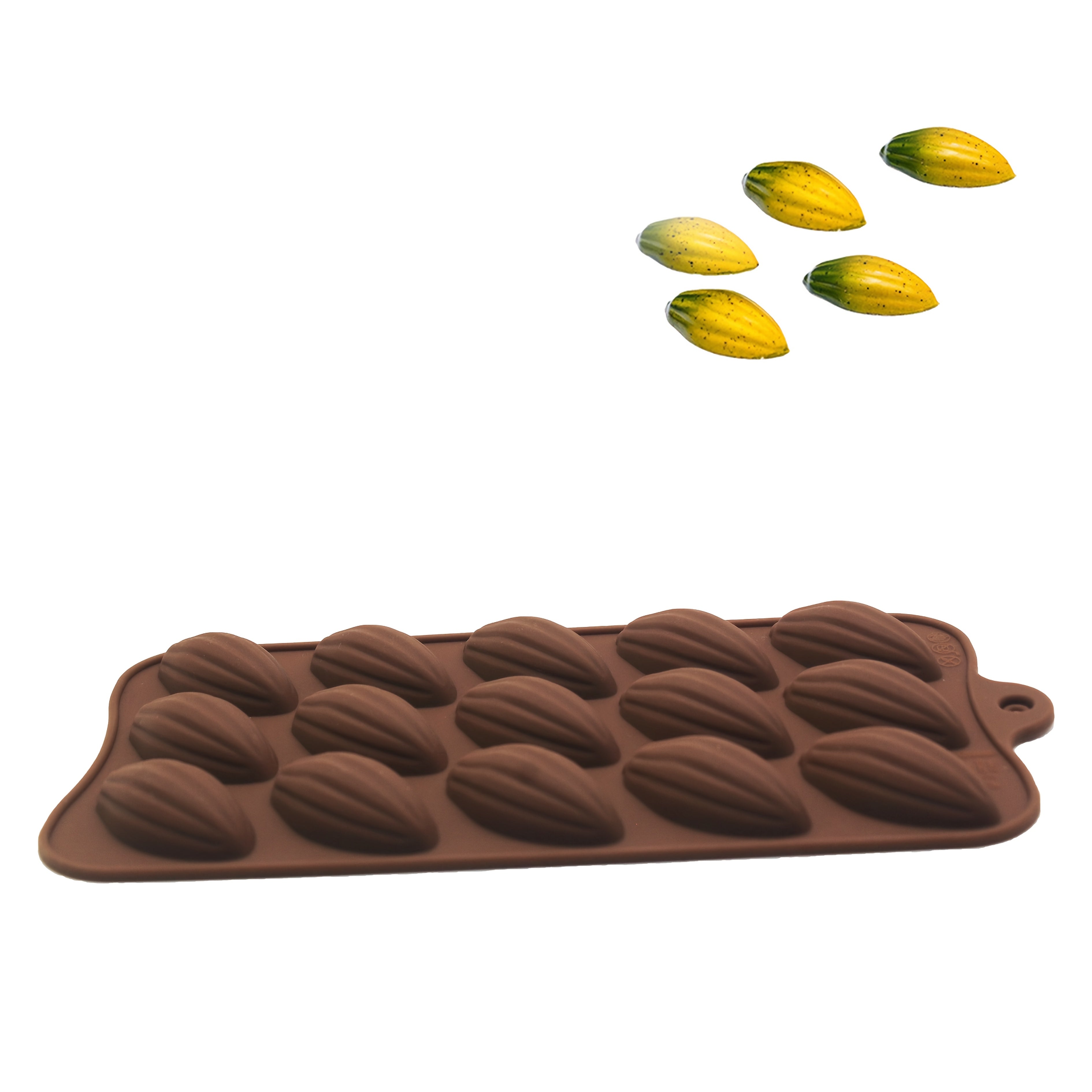 1/2/3pcs Cocoa Fruit Mousse Cake Silicone Baking Pan  Olive Chocolate French Dessert Oval Shape Reusable High Temperature Resistant Food Grade Material  Molds for Chocolate  Chocolate Bar Packaging  Thick Chocolate Mold  Large Chocolate Mold  Mold for Cho