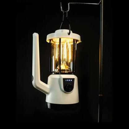 FA-CH-22020 High Power Portable LED + Cob Camping Lamp Torch With Hook