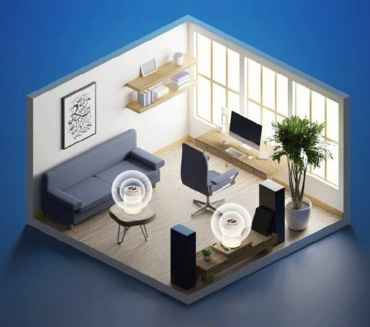 1011 Double Spray Humidifier 4L with Night Light