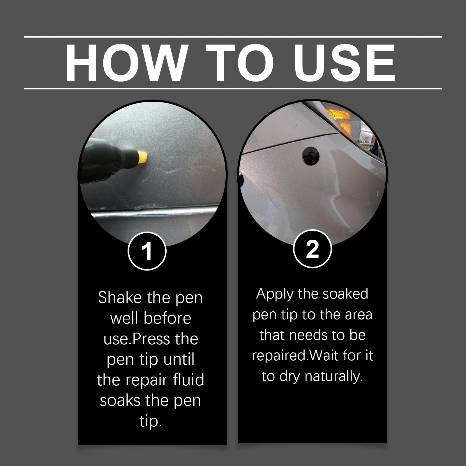 1set Car Scratch Repair Pen | Universal Application for Minor Scratches and Blemishes  Quick and Cost Saving Surface Restoration