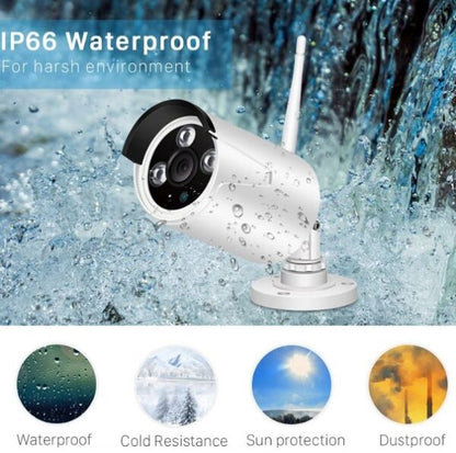 Aerbes AB-JK18 Wifi Camera Surveillance Kit 4 Channel