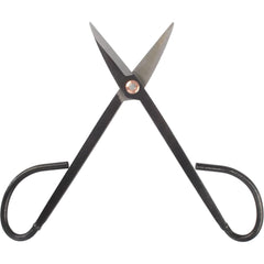 1pc Heavy Duty 7.2 Inch Black Professional Grade Pruning Shears with Serrated Blade & Non Slip Handle   Large Scissors for Trimming Trees  Shrubs  Roses  Hedges   Ideal for & Commercial Landscaping Tools