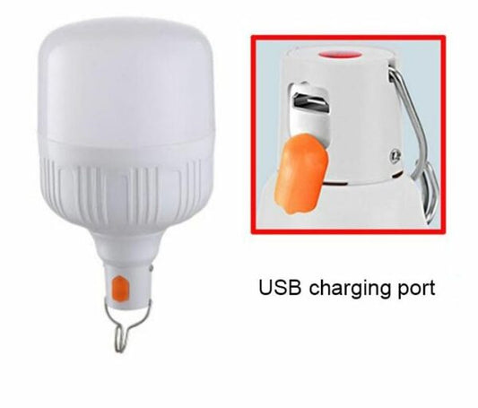 FA-105 Camping Rechargeable LED Bulb With Hanger 40W