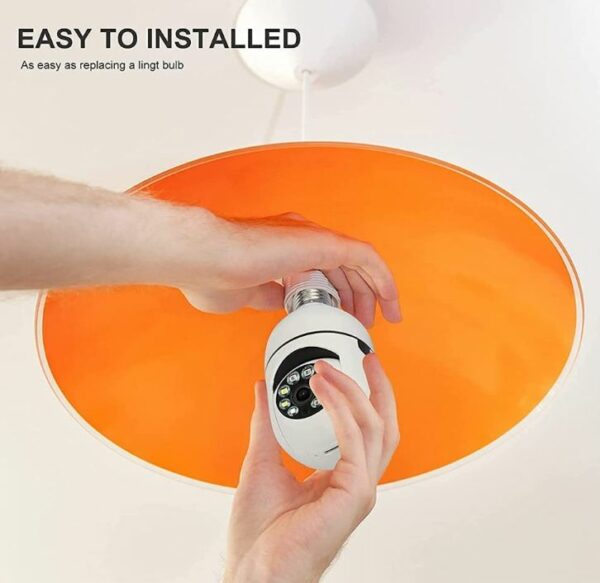 Aerbes AB-C247 E27 Bulb Wifi Camera Lamp
