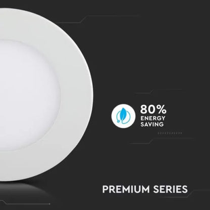 Aerbes AB-Z897 Round LED Panel Ceiling Light 3W