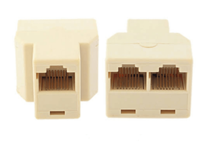 SE-L158 Dual Port RJ45 Network Splitter Pack Of 100