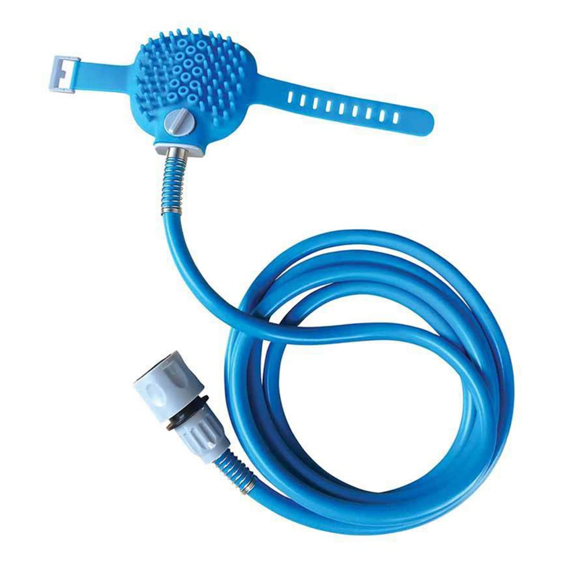 Jahan’s Premium Dog Wash Brush - Sprayer and Scrubber Tool in One - Indoor/Outdoor Dog Washing Supplies - Dog Grooming for Long and Short Haired Dogs and Cats - Dog Washing with Sprayer and Shower