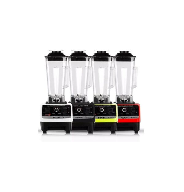 RAF R.2809 Stainless Steel 6 Blades Blender And Grinder 2.5L 2400W