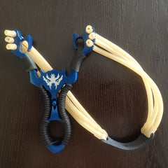 4pcs High Performance Slingshot Launcher Set   Quick Press Rubber Bands  Durable & Portable  Ideal for Outdoor Adventures  Shooting Games & Fishing Fun   Great for Adult Leisure Activities  Camping & Outdoor Activities  Camping Gear | Modern Slingshot | D