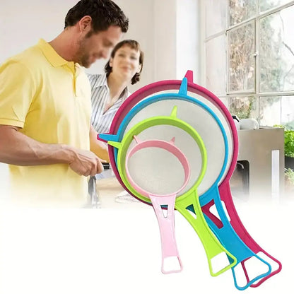 4pcs Kitchen Strainer Set with Handles