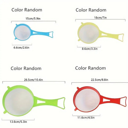 4pcs Kitchen Strainer Set with Handles