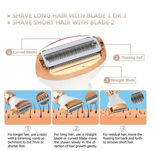183685 Rechargeable 4 in 1 Grooming Kit