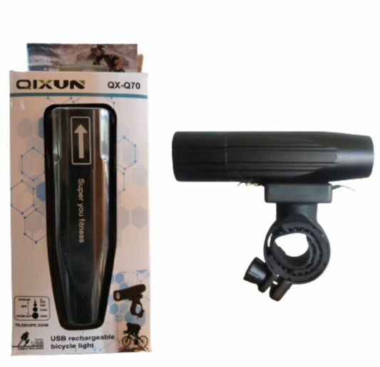 QX-Q70 Rechargeable Bicycle Light with 1800lm
