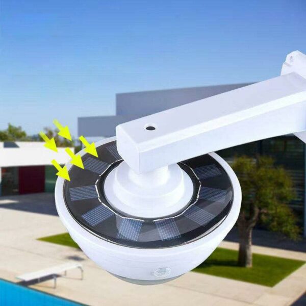 FA-SR-2118B Solar Powered 3 Mode Adjustment Dummy Camera Light