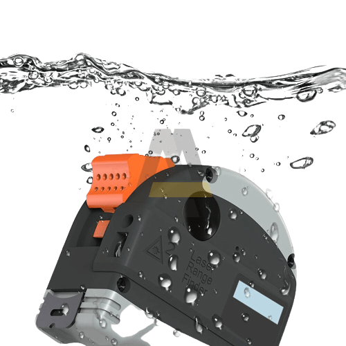 2 in 1 Laser Range Tape Measure