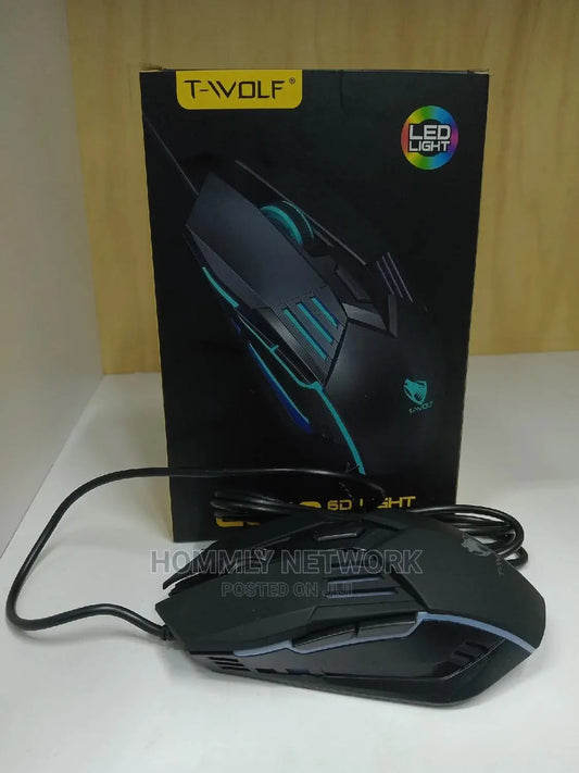 6D Wired Led Lighting Gaming Mouse G560