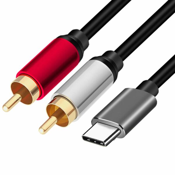 SE-LT20 TYPE-C TO 2RCA Cable 1.5M