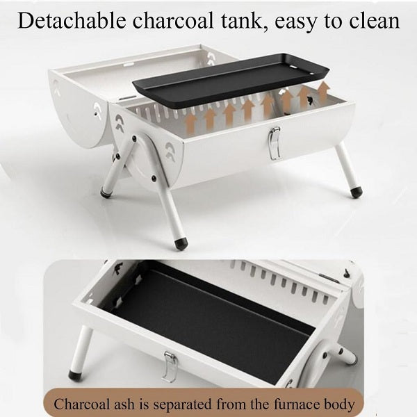 SYF-031 Portable Double Sided Braai Grill & Roast Oven