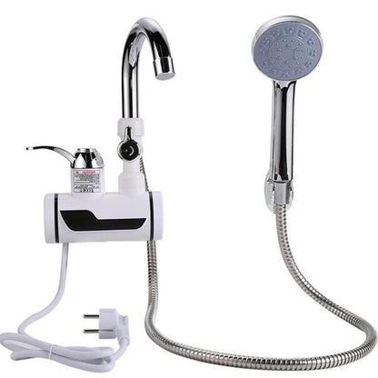 JG020 Side Water Inlet Heated Faucet With Shower