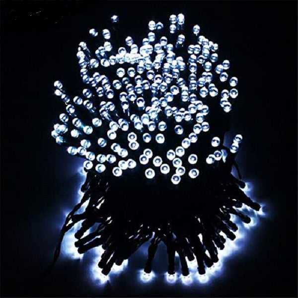 LED Inter-connecting Black Cable Fairy Light White 10M