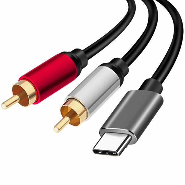 SE-LT20 TYPE-C TO 2RCA Cable 1.5M