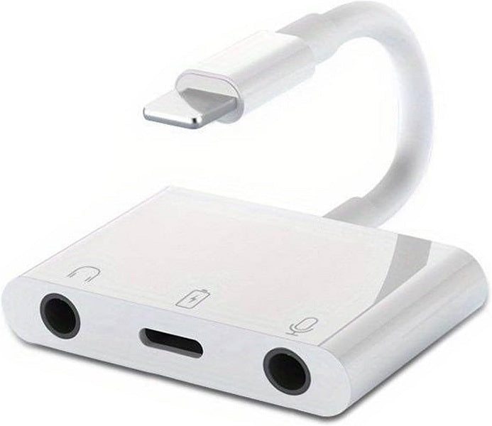 JH-099 Live Converter Adapter for iphone 7 8 X XS 3 in 1 Live Streaming lightning OTG Adapter