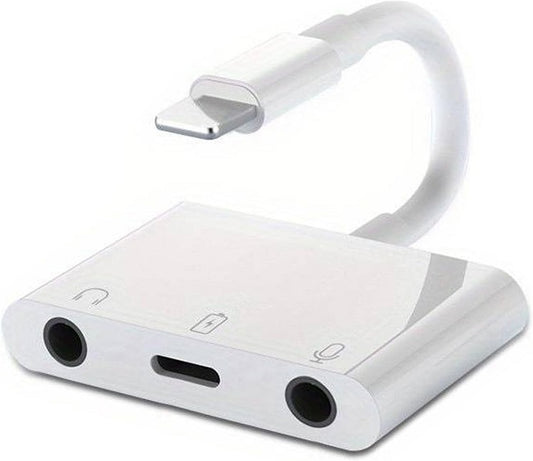 JH-099 Live Converter Adapter for iphone 7 8 X XS 3 in 1 Live Streaming lightning OTG Adapter