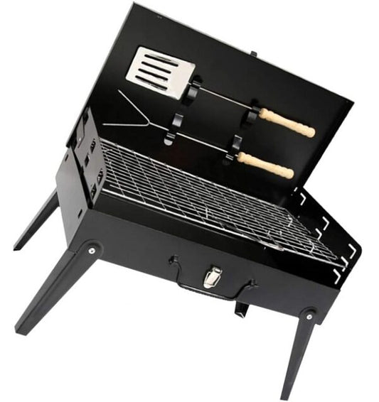 1015 Portable Folding Grill BBQ Camping Braai Stand