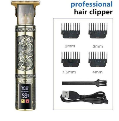 Aorlis AO-50017 Rechargeable Digital Display Hair Trimmer 1200Mah