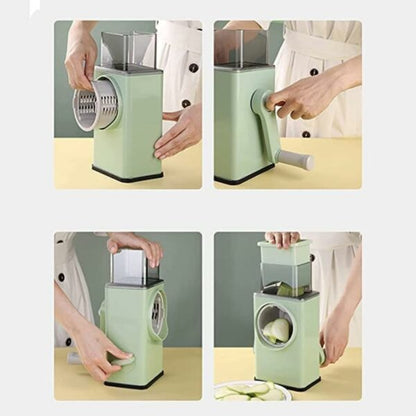 Aorlis AO-78333 Manual Rotary Cheese Grater, Vegetable Cutter