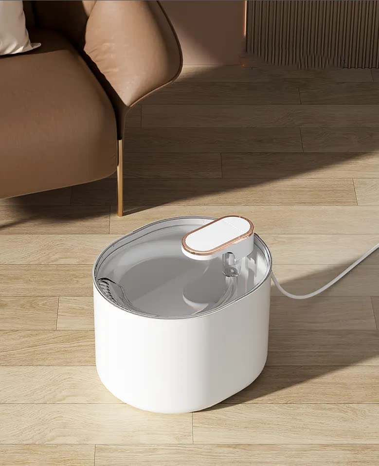 Automatic Pet Water Feeder for Dogs and Cats. 3L Capacity with Water Filter | Runs Silently and Kills 99.97% of impurities and Bacteria to Provide Oxygen Rich Water
