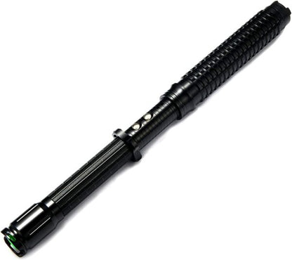 FA-HY-X10 Rechargeable Stun Gun Telescopic Baton Stick Cree LED Flashlight