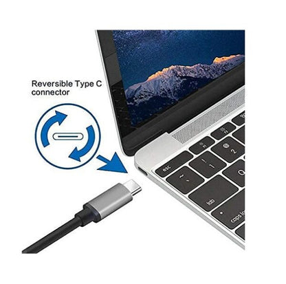 SE-L114 Alloy Head Type C To HDMI Cable 1.8M