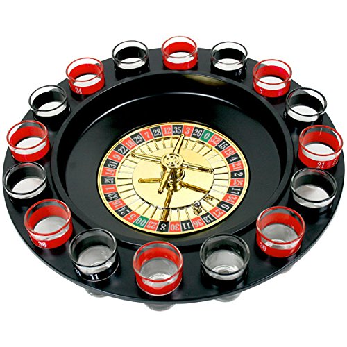 Spin N Shot Roulette Drinking Game | bar@drinkstuff Roulette Wheel Drinking Game, 16 Shot Roulette Drinking Game, Casino Roulette Wheel