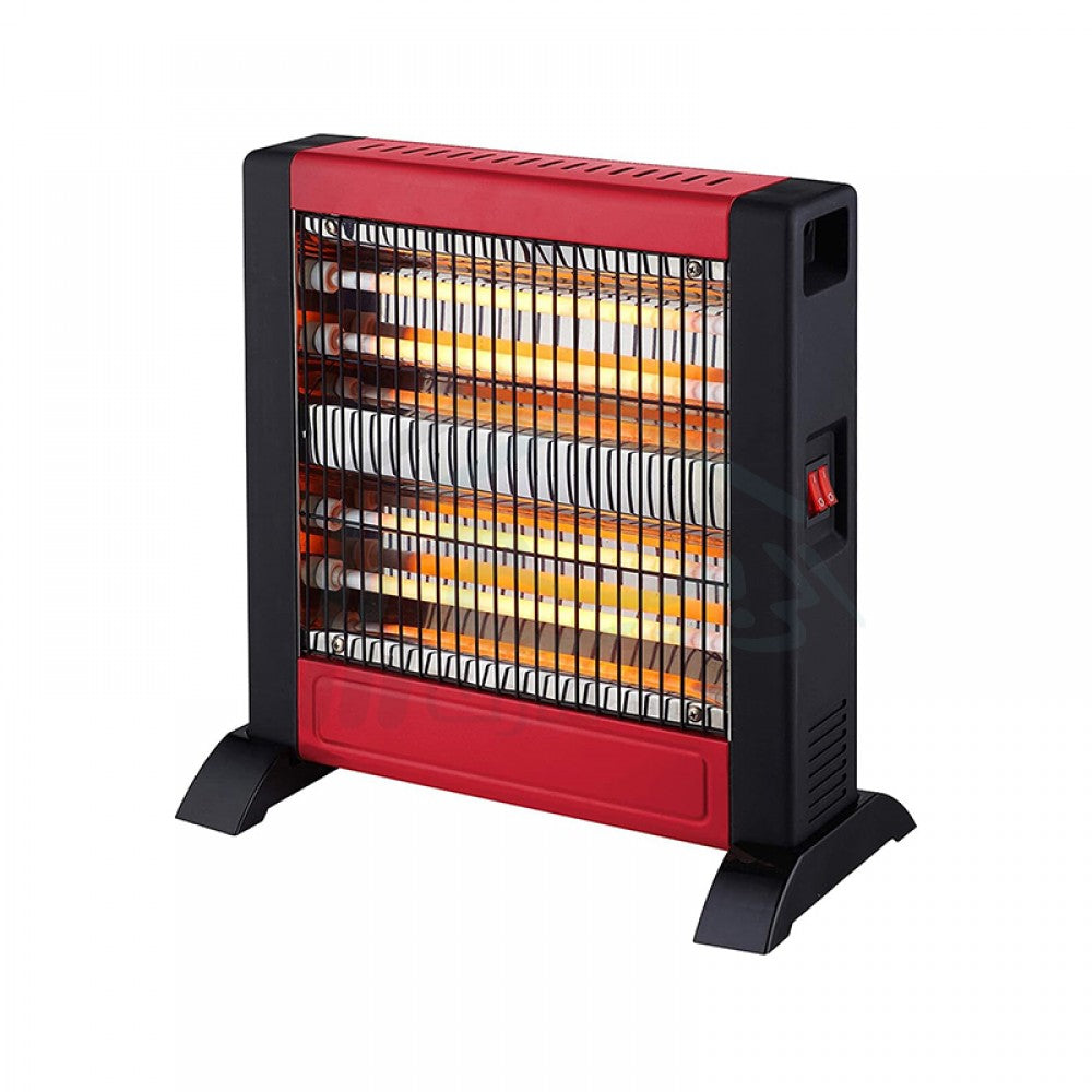 high quality space electric quartz heater for room with safety switch