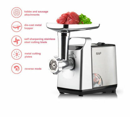 RAF R.3396 Electric Meat Grinder 1200W