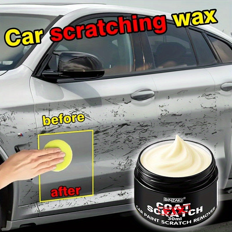 Car Scratch Repair Wax  Suitable for All Vehicles Polishing and Removal Cream   Ideal Choice for Plastic Surfaces to Quickly Restore Shine  Vehicle Surface Restoration  Easy Application  Durable Protection  Auto Detailing  Glossy Finish  Longlasting Shine