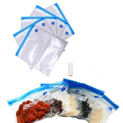 JG0201 Reuseable Food Vacuum Seal Bags Pack of 5