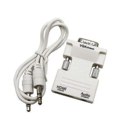HDMI To VGA Converter With 3.5mm Audio Cable