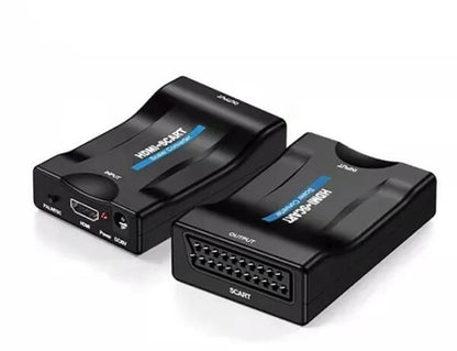 1080P HDMI To SCART Converter Digital Analog Signal Adapter Fit NTSC,PAL For SKY HD