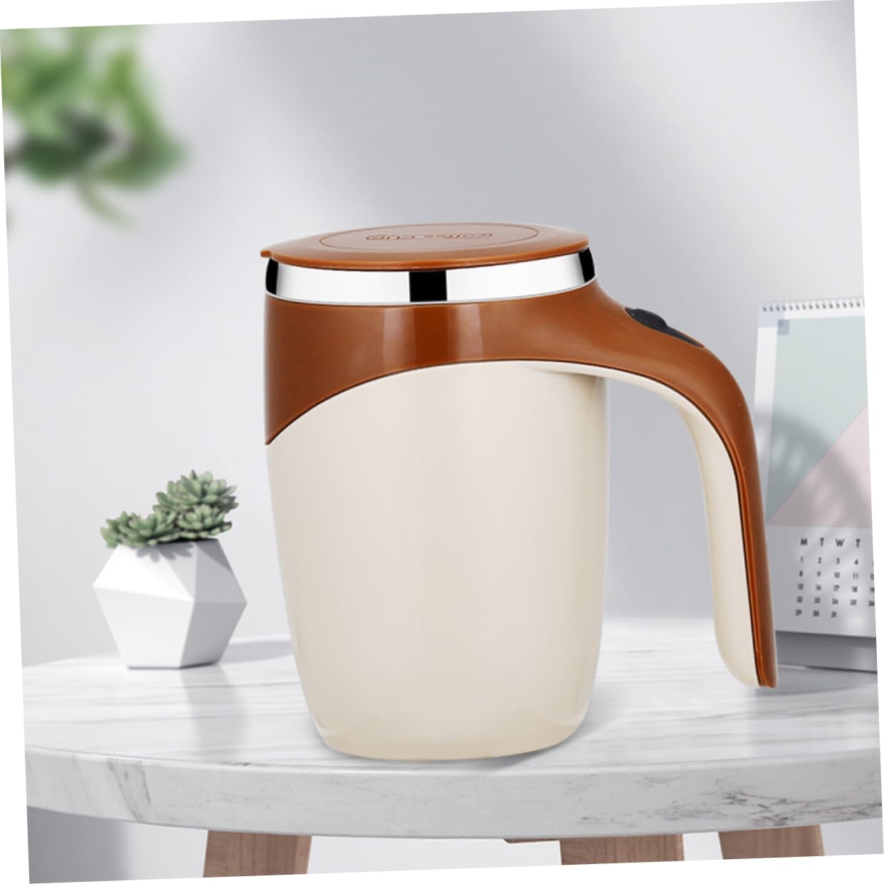 Electric Coffee Cup Espresso Ground Auto Stirring Mug Auto Magnet Mug Espresso Shots Espresso Mug Stainless Self Coffee Mugs Magnetic Stirring Coffee Mug Pp Mix To Rotate Milk Cup