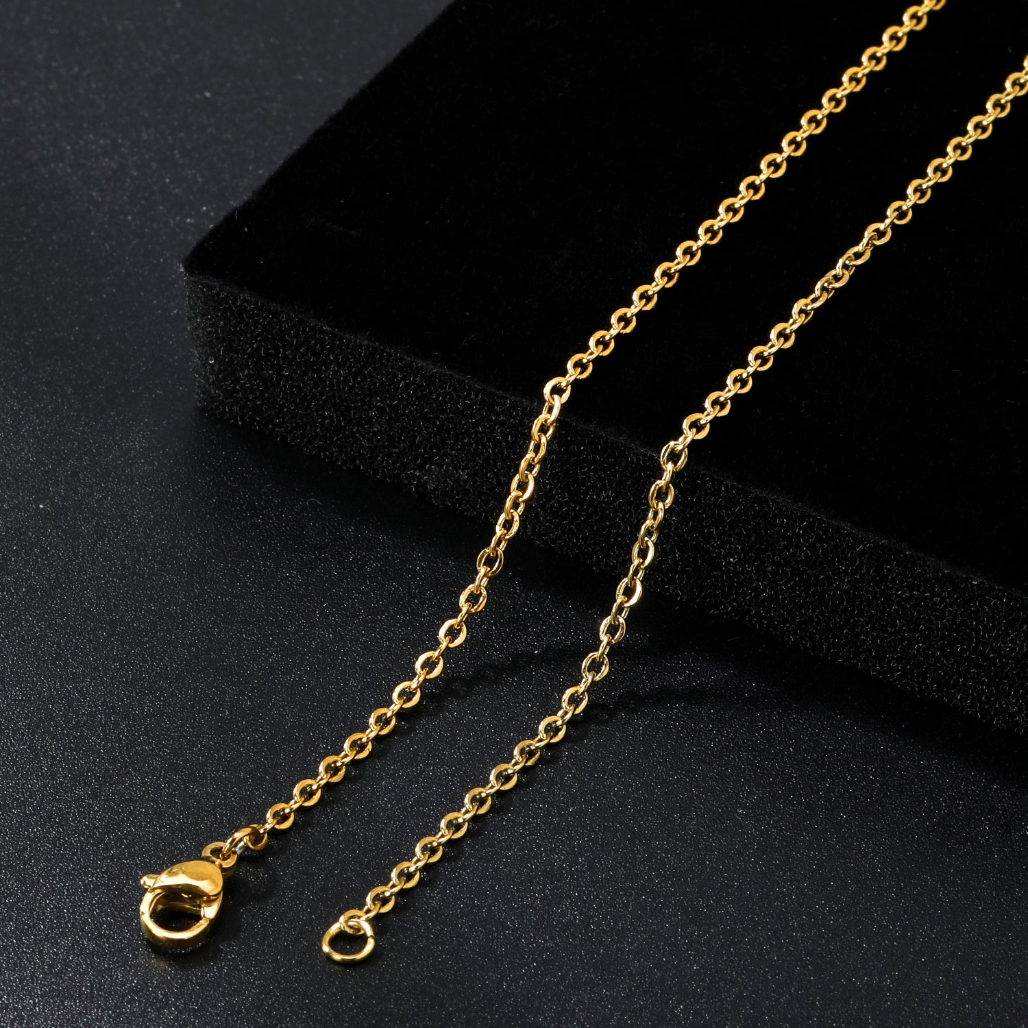 1pc Plated 316L 316 316L 316 316L Stainless Steel Necklace   2mm Wide  17.72/21.65 Inch  Fashionable Unisex Jewelry for Daily Wear & Gifting  Washable  Ideal for Men & Women  Everyday Jewelry|Fashionable Necklace|Durable Jewelry  Necklace/chain For Men  M