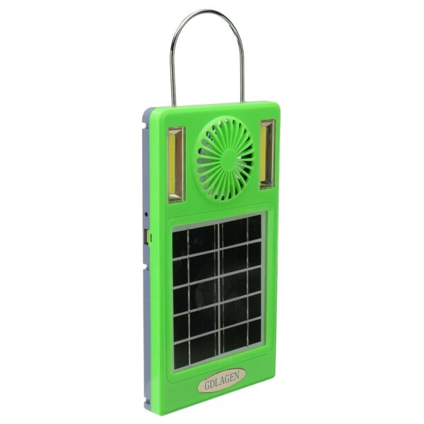 FA-GB007 Solar Powered Emergency Light Bulb With Mini Fan
