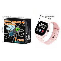 ( Physics Expel Mosquitoes) Home Mosquito Watch  Women's Expel Mosquitoes Bracelet  Outdoor Men's Interference with Mosquitoes Watch  Summer Expel Mosquitoes  Unisex  Comfortable to Wear  Non Toxic and Odorless  1pc
