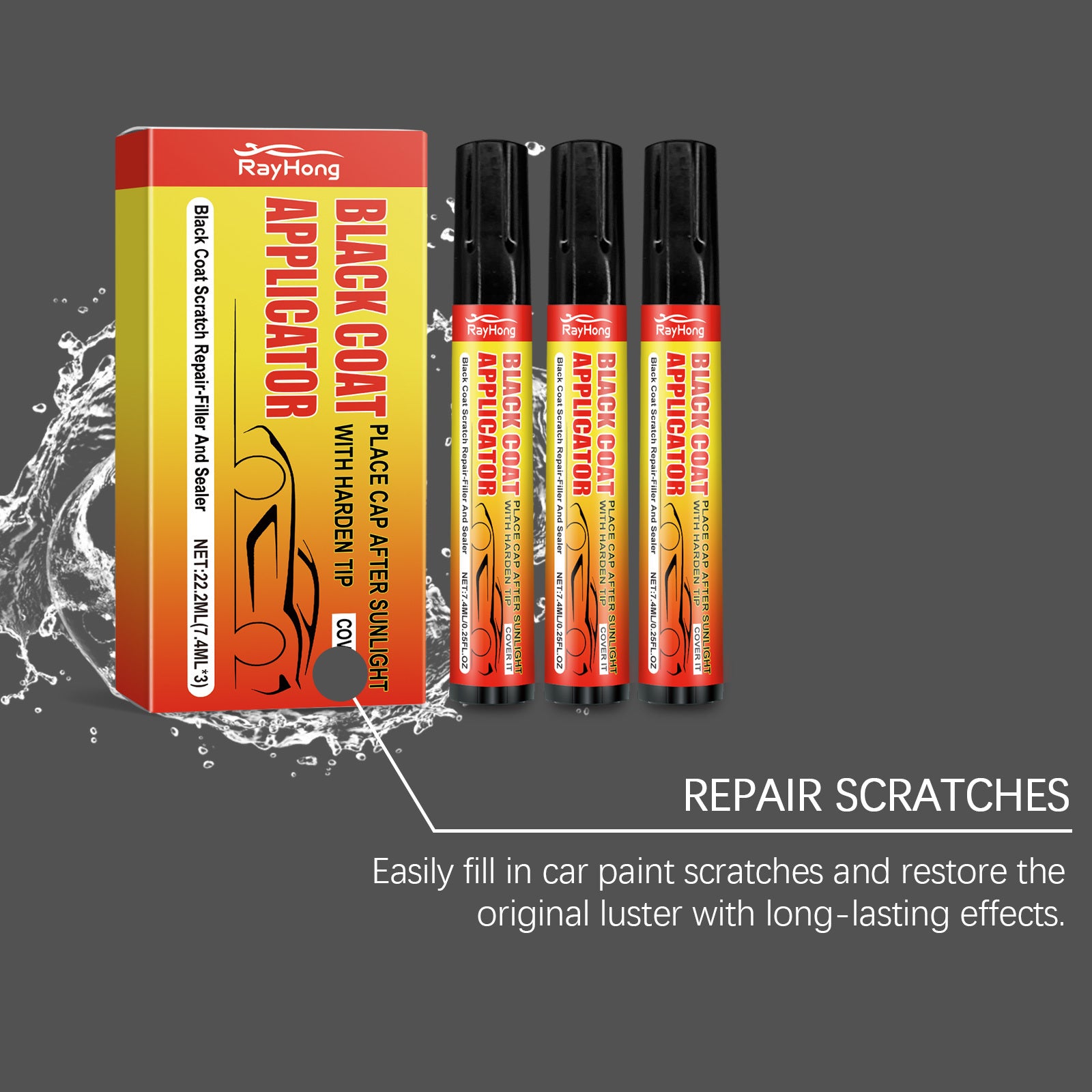 1set Car Scratch Repair Pen | Universal Application for Minor Scratches and Blemishes  Quick and Cost Saving Surface Restoration