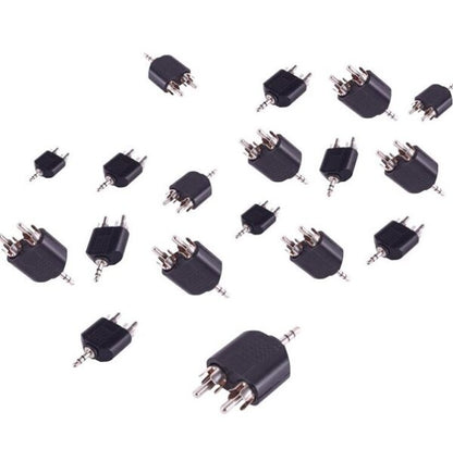 3.5mm To Dual RCA Adapter Pack Of 100