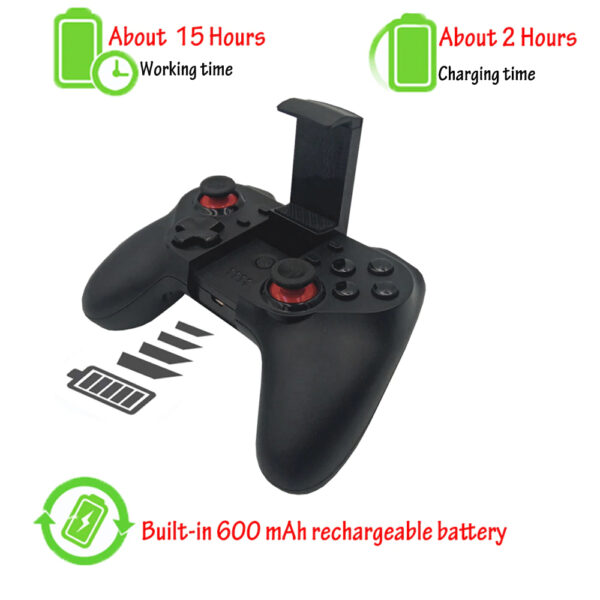 V18 Bluetooth Gamepad Joystick For Android Smart TV Box PC Phone Mobile