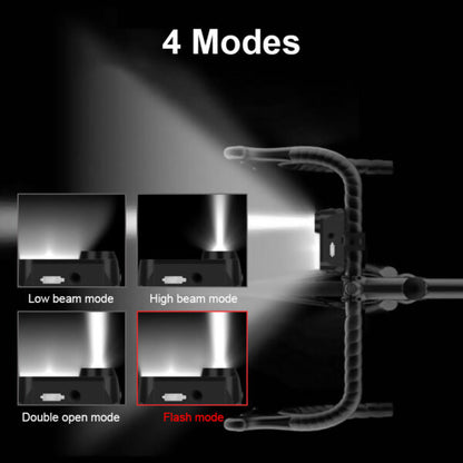 FA-906 USB Rechargeable Waterproof Bicycle Front Light