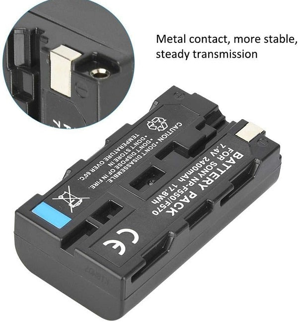F550 Camera Battery For Sony F550/F570 2400mah 7.4V