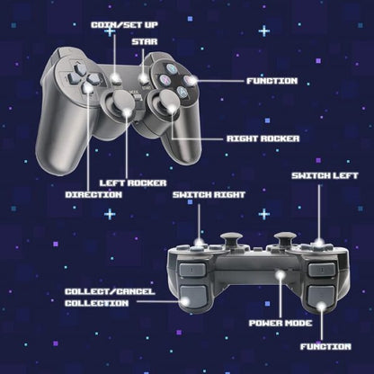 Aerbes AB-DS05 Wireless Game Stick With 2 Remote Controls 2.4ghz